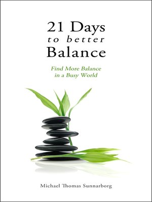 cover image of 21 Days to Better Balance